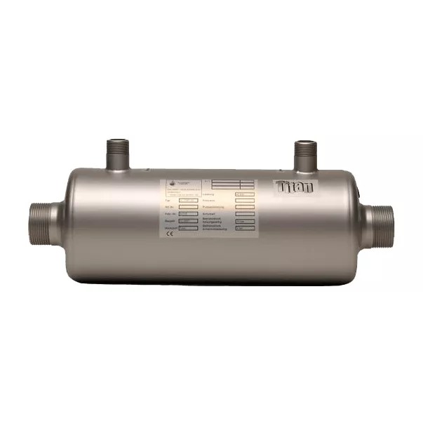 Maxdapra D-TWT-Ti 35 42 кВт спіральний теплообмінник