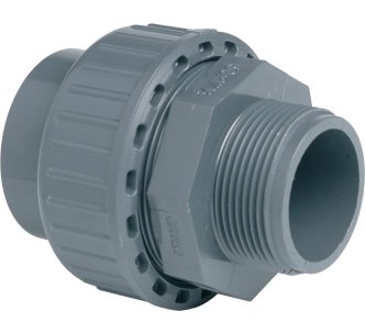 EFFAST муфта розбірна перехідна із зовнішнім різьбленням PVC-U d40x1-1/4