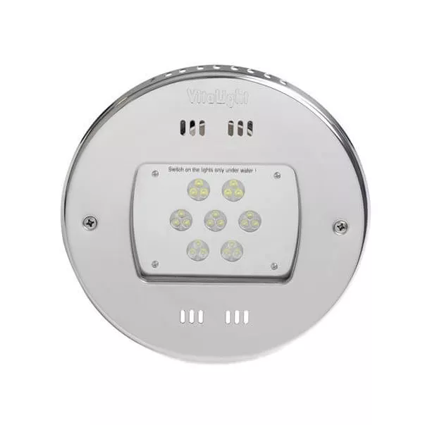 Fitstar VitaLight RGB 40100220 DC 24В 21 LED светодиодный прожектор для бассейна без ниши - Фото №5