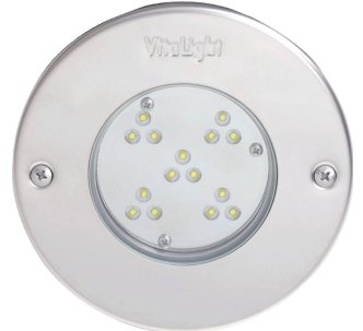 Fitstar VitaLight RGB15 LED світлодіодний міні прожектор для басейну без ніші