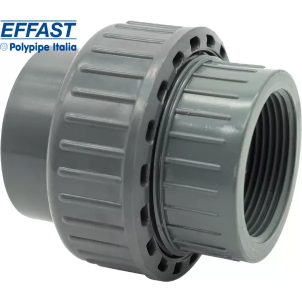 EFFAST муфта розбірна перехідна з внутрішнім різьбленням PVC-U d20x1/2
