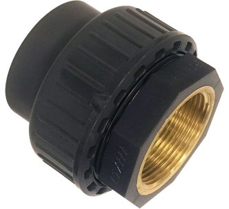 EFFAST муфта розбірна перехідна з внутрішнім різьбленням PVC-U d50x1-1/2