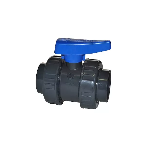HР EFFAST BDRBVD0500 кран кульовий PVC-U d50 - Фото №3