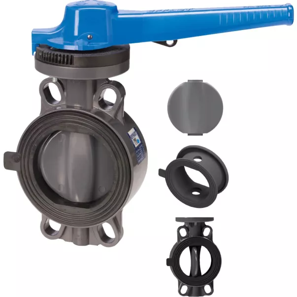 EFFAST FDRPFH0750 затвор дисковий PVC-U d75 - Фото №4
