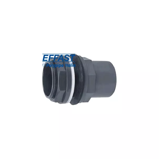 EFFAST RERAKE050G прохід клейовий з кільцем ущільнювача PVC-U d50х63х2 