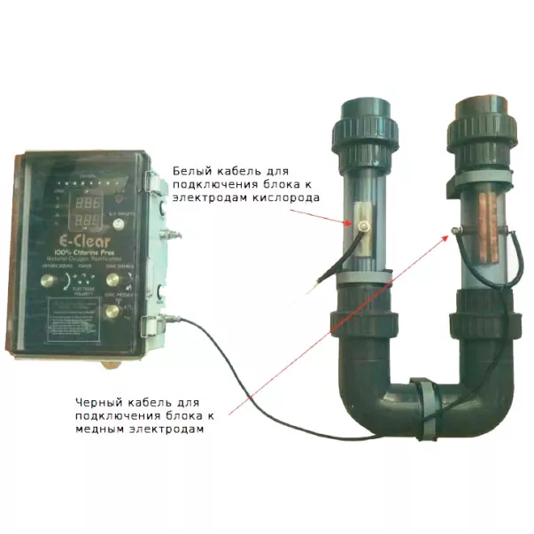 E-Clear MK7/CF1-75 генератор активного кисню для басейну до 75 м3 - Фото №12