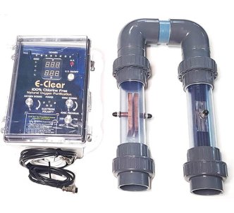 E-CLEAR до 150 м3 генератор активного кислорода для бассейна (MK7/CF1-150)