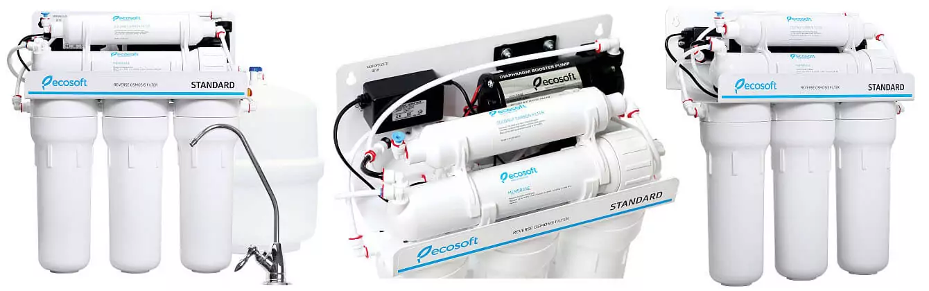 Ecosoft Standard MO550PECOSTD фильтр обратного осмоса с помпой