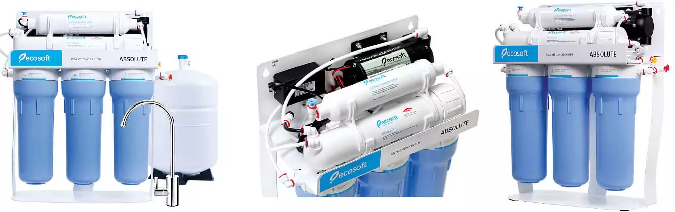Ecosoft Absolute MO550PSECO фильтр обратного осмоса с помпой