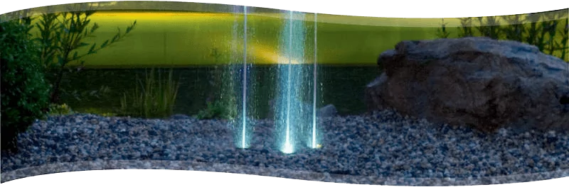 Oase Water Trio фонтан з підсвічуванням - 3 насоси