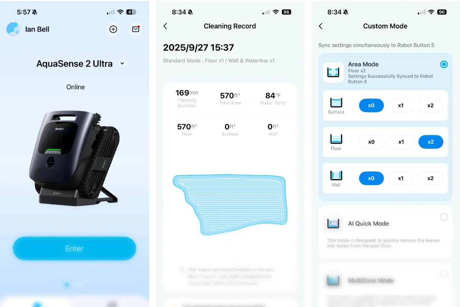 Beatbot Aquasense 2 Ultra дистанционное управление