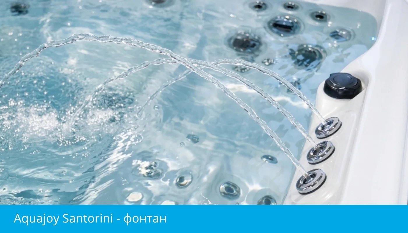 Aquajoy Santorini - фонтан