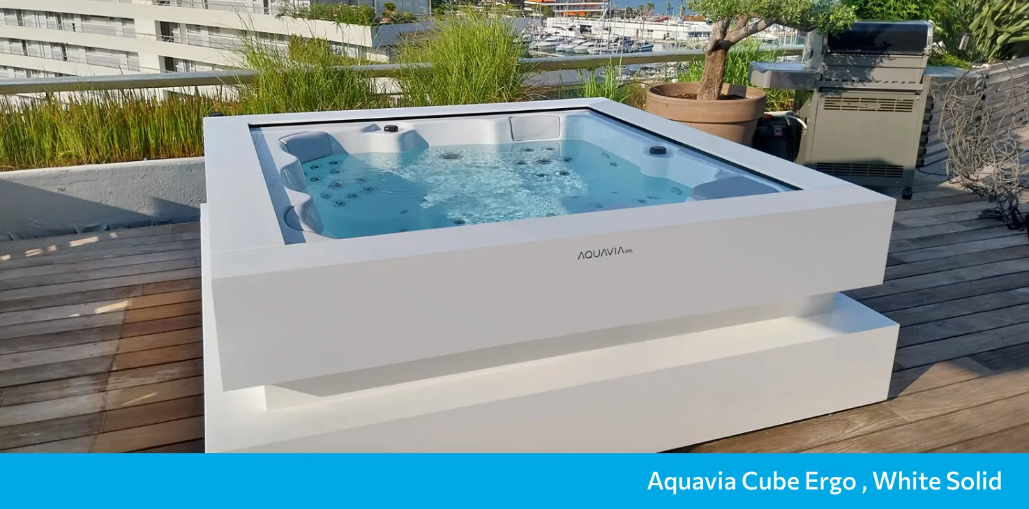 Aquavia Spa Cube Ergo, цвет корпуса White Solid Surface Aquavia Spa Cube Ergo, цвет корпуса White Solid Surface