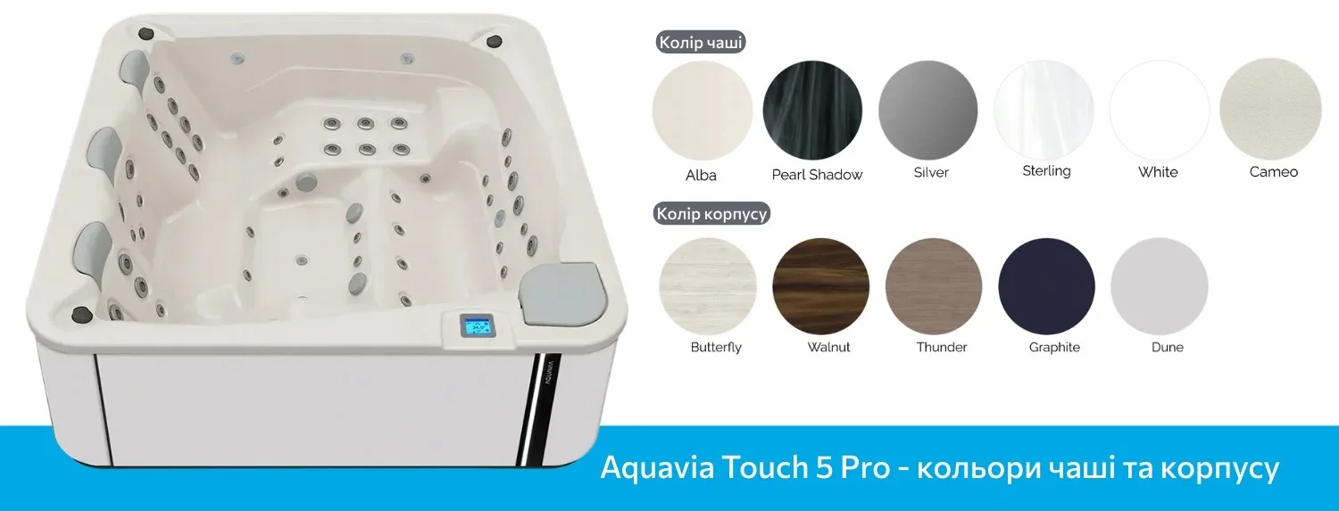 AQUAVIA Premium Touch 5 PRO, колір чаші
