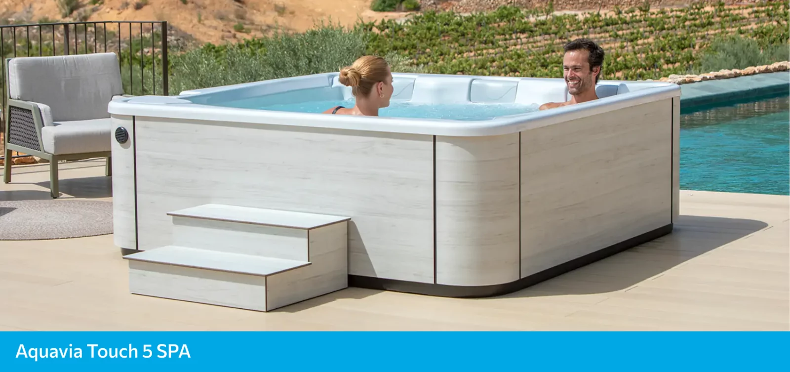 Aquavia Spa Touch, спа басейн для 5 осіб