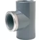 EFFAST трійник 90° різьбовий з металевим кільцем PVC-U d40х1-1/4