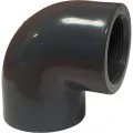 EFFAST колено ПВХ 90° переходное, с внутр. резьба d50x1 1/2