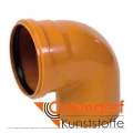 Ostendorf отвод DN 125х88 для наружной канализации