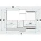 Effast муфта ПВХ переходная с нар. резьбой 50x63x2