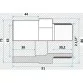 Effast муфта ПВХ перехідна з нар. різьбленням 63x75x2-1 / 2 