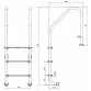 Emaux Standard NSL315-SR сходи для басейну 3 сходинки - Фото №8