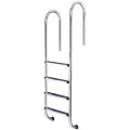 Hayward Asymmetric Muro AISI 304 лестница для бассейна (4 ступ.) для узкого борта