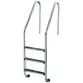 Flexinox Standard AISI-316 сходи для басейну 3 сходинки для широкого борту