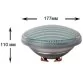 Лампа сменная  LED Aquaviva GAS PAR56-270 LED SMD RGB Dimmer - Фото №2