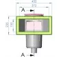 AstralPool V17,5 WIDE Light Grey скиммер для бассейна широкий под лайнер, светло серый - Фото №4
