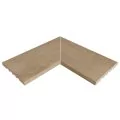 Rosa Gres Alma Pure 245 EC угол керамогранитной переливной решетки для бассейна 245 СМ, 62,6 x 62,6 x 2,2 см