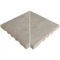 Rosa Gres Mistery Grey 245 EF кут керамогранітних переливних грат для басейну 245 FL, 26,6 x 26,6 x 2,2 см