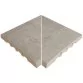Rosa Gres Mistery Grey 245 EF кут керамогранітних переливних грат для басейну 245 FL, 26,6 x 26,6 x 2,2 см