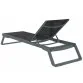 Aquajoy Tropic шезлонг темно сірий з чорним - Фото №4