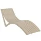 Aquajoy Slim шезлонг сіро-коричневий