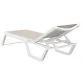 Aquajoy Rio PRO шезлонг белый с серо-коричневым - Фото №4