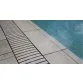Serapool Traverten Flex керамогранитная переливная решетка для бассейна, гибкая, 50 x 19.4 см - Фото №2