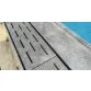 Serapool Pool Garden Anthracite Monoblock керамогранитная переливная решетка для бассейна, 65 x 29.5 см - Фото №3