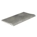 Serapool Pool Garden Grey керамогранитный бортовой камень для бассейна, волна, 24.50 x 50 cm