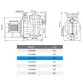 Aquaviva LX SVQ150M (220 В, 14 м3/ч, 1.1 кВт) насос для бассейна - Фото №5