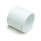 Genova муфта соединительная белая ПВХ USA 1 1/2 мм