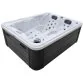 Aquajoy Bali 210*160 см гидромассажная ванна, чаша серебрянно-белый мрамор  - Фото №3