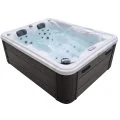 Aquajoy Bali 210*160 см гидромассажная ванна, чаша серебрянно-белый мрамор 