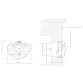 Kripsol/Hayward JSL88.B (380В) 88 м3/час устройство встречного течения - Фото №2