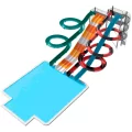 Комбинированная аква-зона с водными горками Body Slide, Multislide, Aquatube и Freefall