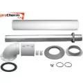 Protherm коаксіальний димохід 60/100 для газового котла Рись 750 мм