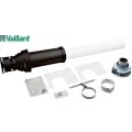 Vaillant 80/125 коаксиальный дымоход вертикальный для турбированных котлов