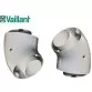 Vaillant 60/100 45 гр. комплект відводів для турбованого котла, 2 шт.