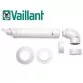 Vaillant 60/100 PP коаксіальний димохід для конденсаційних котлів, горизонтальний