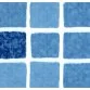 Elbe SUPRA Mosaic Blue ПВХ пленка для бассейна (лайнер) 1,65 м с акриловым лаковым покрытием - Фото №2