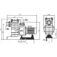 Hayward HCP40753E/Kripsol KAN760 T2 IE3, 104,5 м3/час, 7 кВт, 400 В насос для бассейна - Фото №4